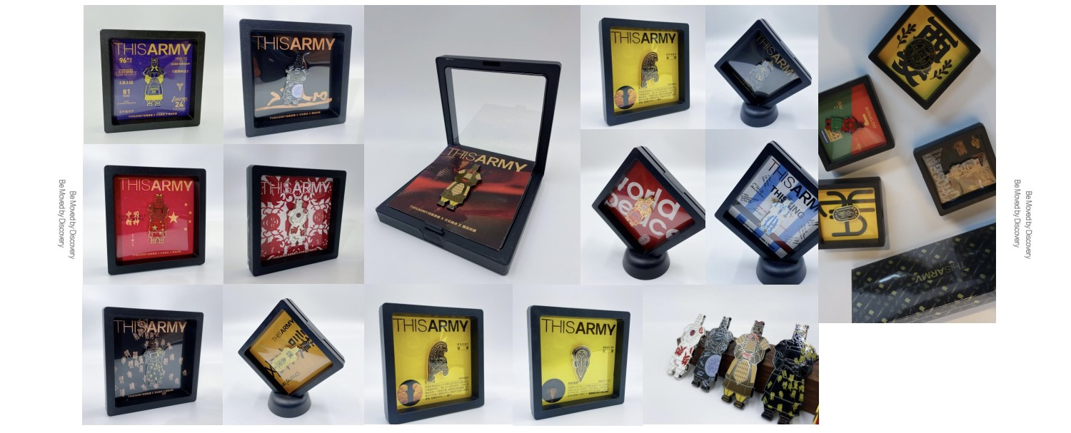 这就是俑艺术兵马俑金属徽章胸针