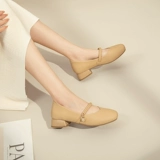 Туфли, летнее ципао, высокие сандалии, подходит с юбкой для кожаной обуви, французский стиль