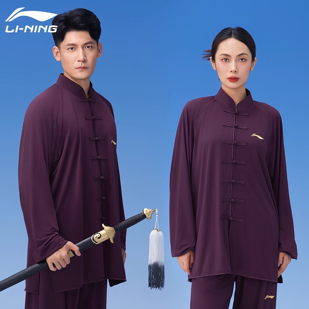 李宁太极服女2025新款男晨练