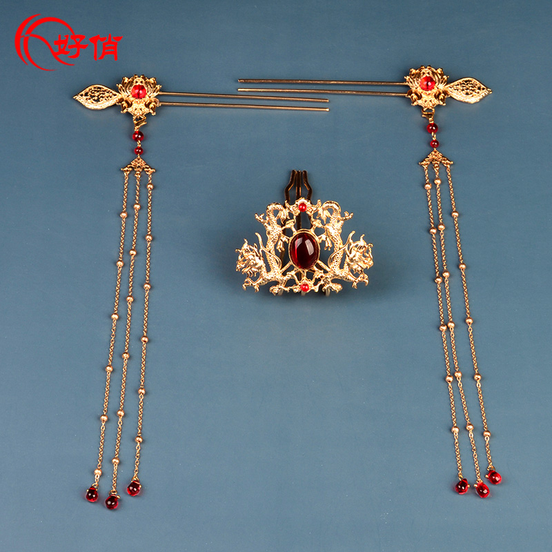 头饰古典发簪宫廷汉服