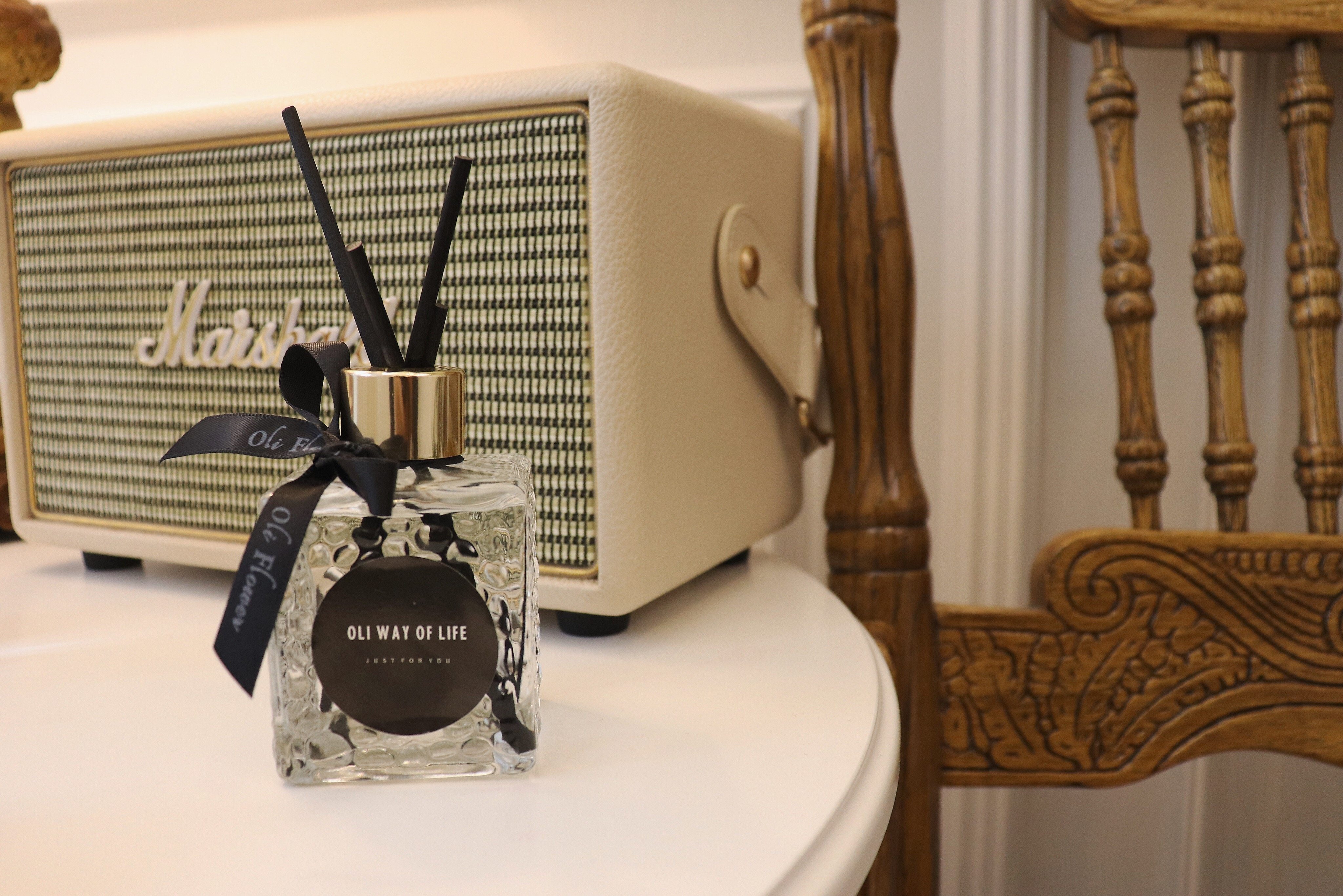 oli way of life 英国梨与小苍兰家居无火香薰卧室客厅藤条扩香