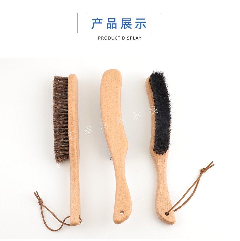扫床刷实木纯猪鬃马毛不起静电