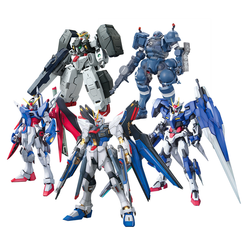 万代 HG RG MG PG 拼装高达02