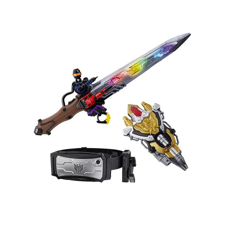 盒损 万代 DX 超级战队 王样战队国王者 变身器 王者圣剑王凯武装