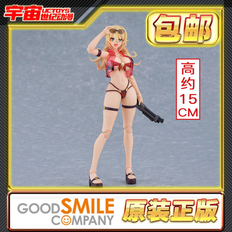 预定包邮 Max Factory MF figma 维罗妮卡‧甜心 泳装 可动成品图片