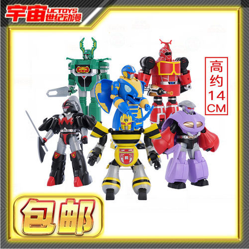 预定包邮 52TOYS 铁甲小宝超级变换系列 卡布达鲨鱼辣椒 一键变形