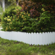 户外栅栏花园小围栏菜园篱笆家用插地护栏花坛挡土板绿化塑料围板