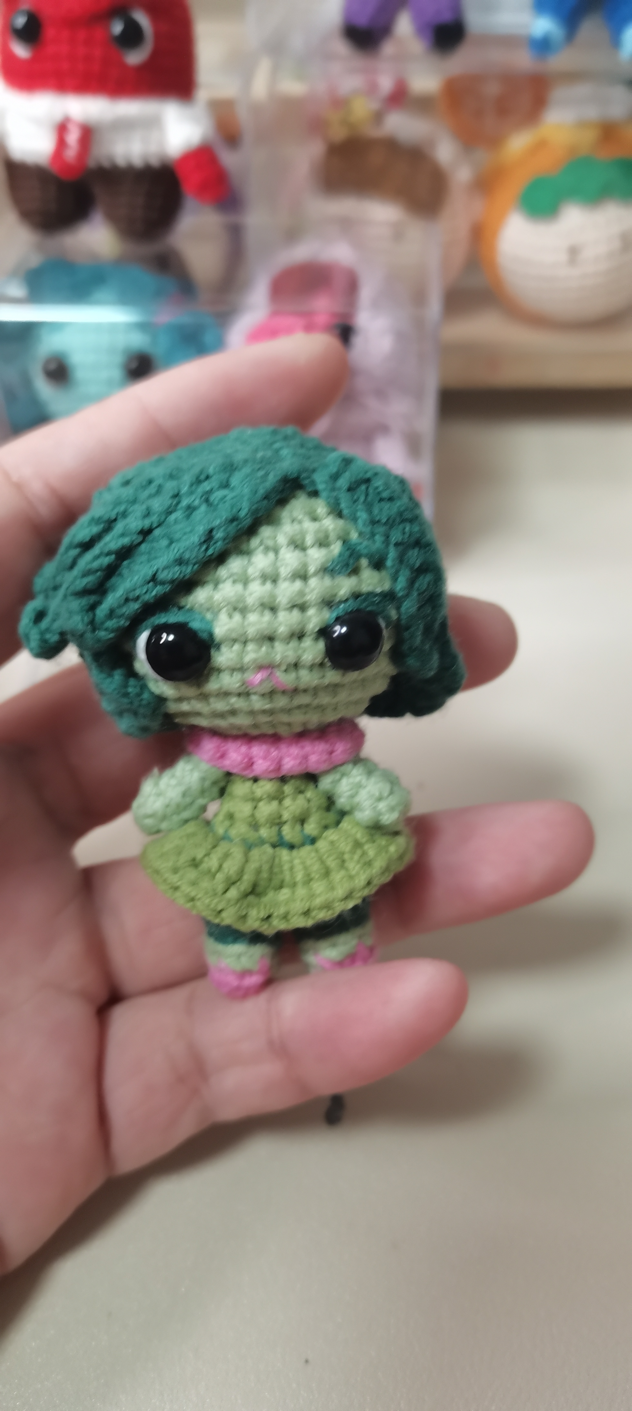 头脑特工队厌厌钩织成品