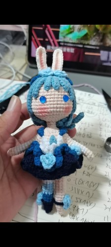 王者荣耀阿离钩织成品