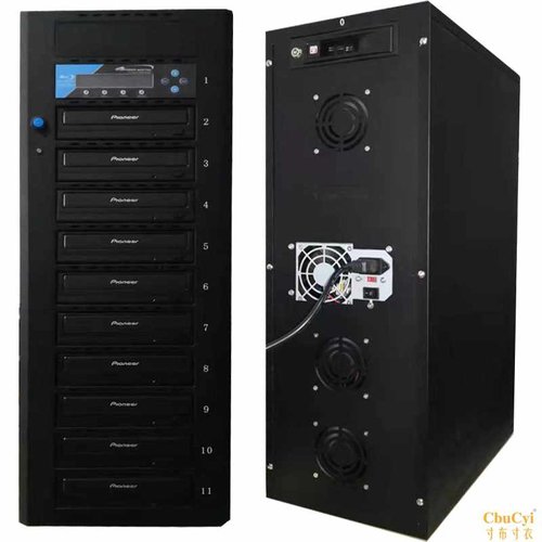 先锋德科刻录塔一拖十光盘拷贝机