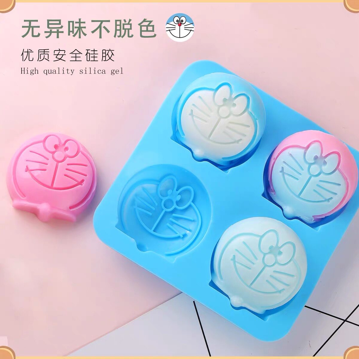 家用自制果冻钵仔糕慕斯烘焙冰凉粉耐高温米糕蒸糕巧克力硅胶模具