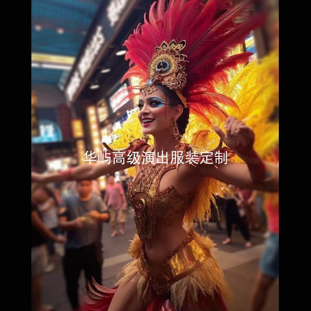 新款舞台演出服装女歌手表演服酒吧夜店派对桑巴舞台服装