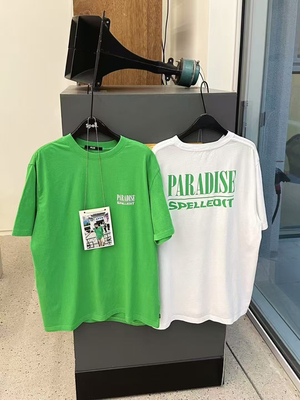 现/宽松大版型 Spell llII2025春夏假日天堂T恤印花短袖女