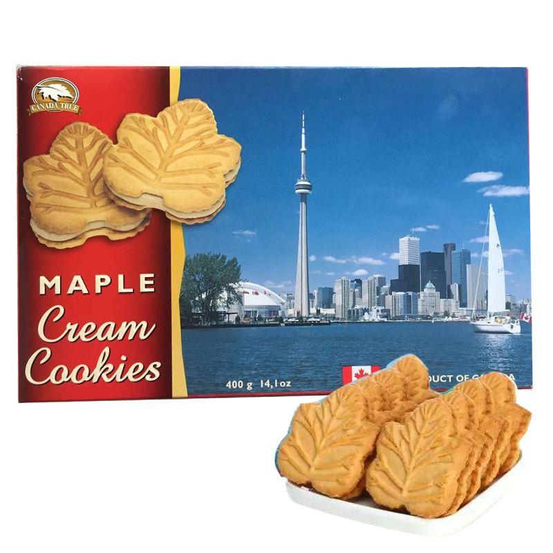 加拿大进口曲奇儿童400g夹心饼干