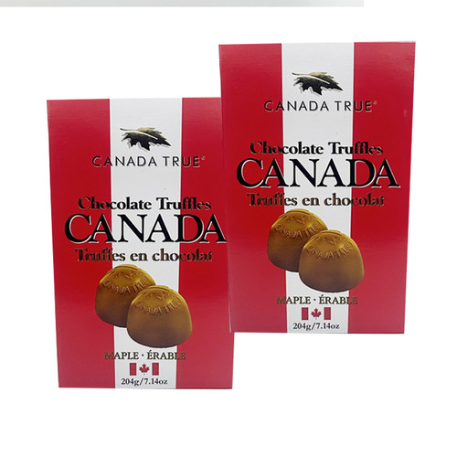 现货加拿大特产礼品枫糖松露巧克力Canada高档礼品回国送礼伴手礼