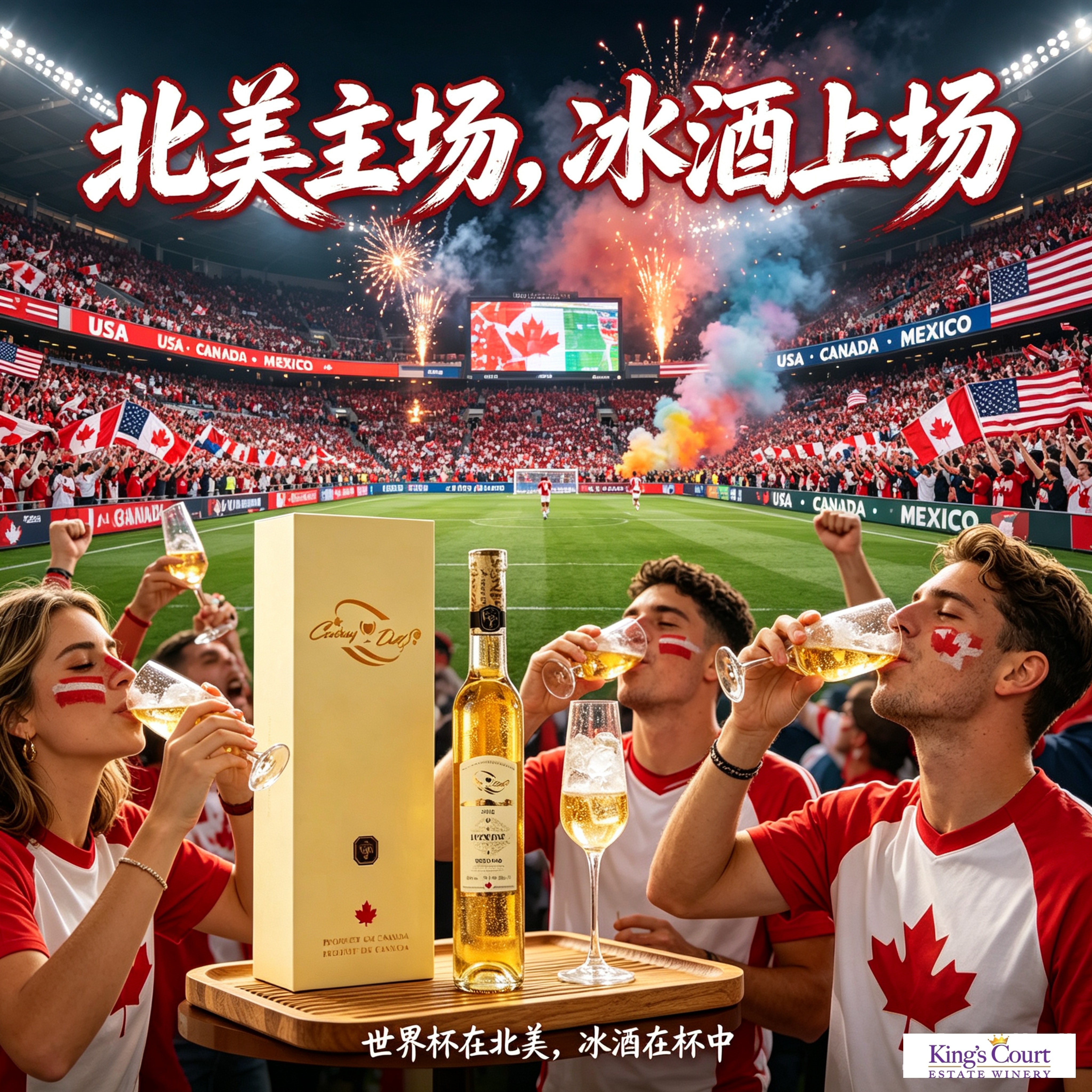 加拿大原瓶冰酒IceWine甜白葡萄酒甜酒低度微醺VQA认证世界杯礼盒