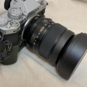 80mm 金属适用富士XF OIS 55二代mm遮光罩XF16 WR遮光罩