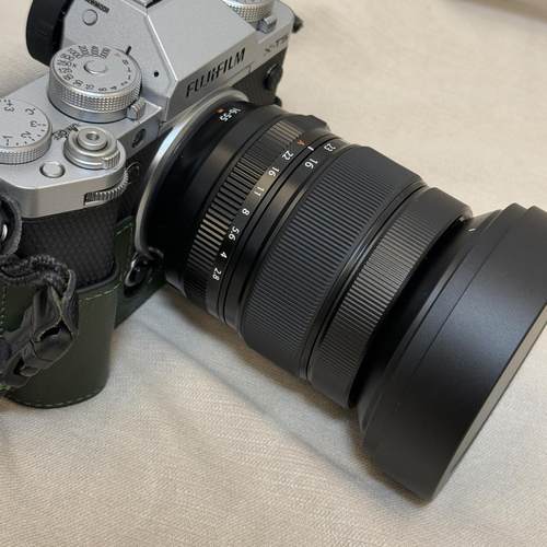 金属适用富士XF 16-55二代mm遮光罩XF16-80mm f/4 R OIS WR遮光罩
