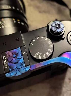 适用于定制富士xpro-2 3x100v x100f 索尼A7C相机热靴盖指柄手柄