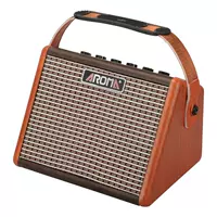 Arnoma xách tay dân gian guitar acoustic hát ngoài trời karaoke không dây Bluetooth có thể sạc lại âm thanh nổi nhỏ - Loa loa loa focal