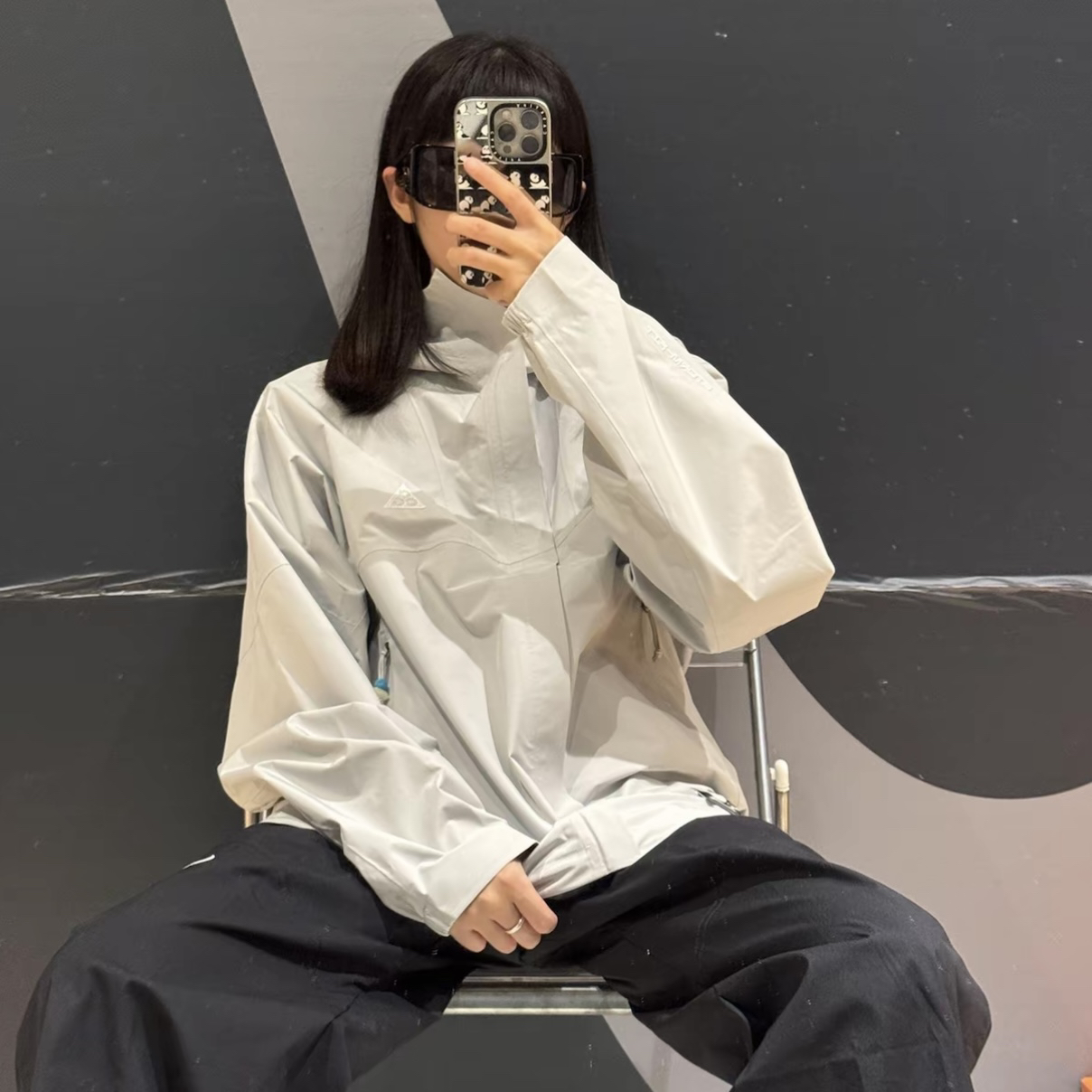 正品NIKE ACG Storm-FIT户外机能防风拒水可收纳冲锋衣夹克DV9416