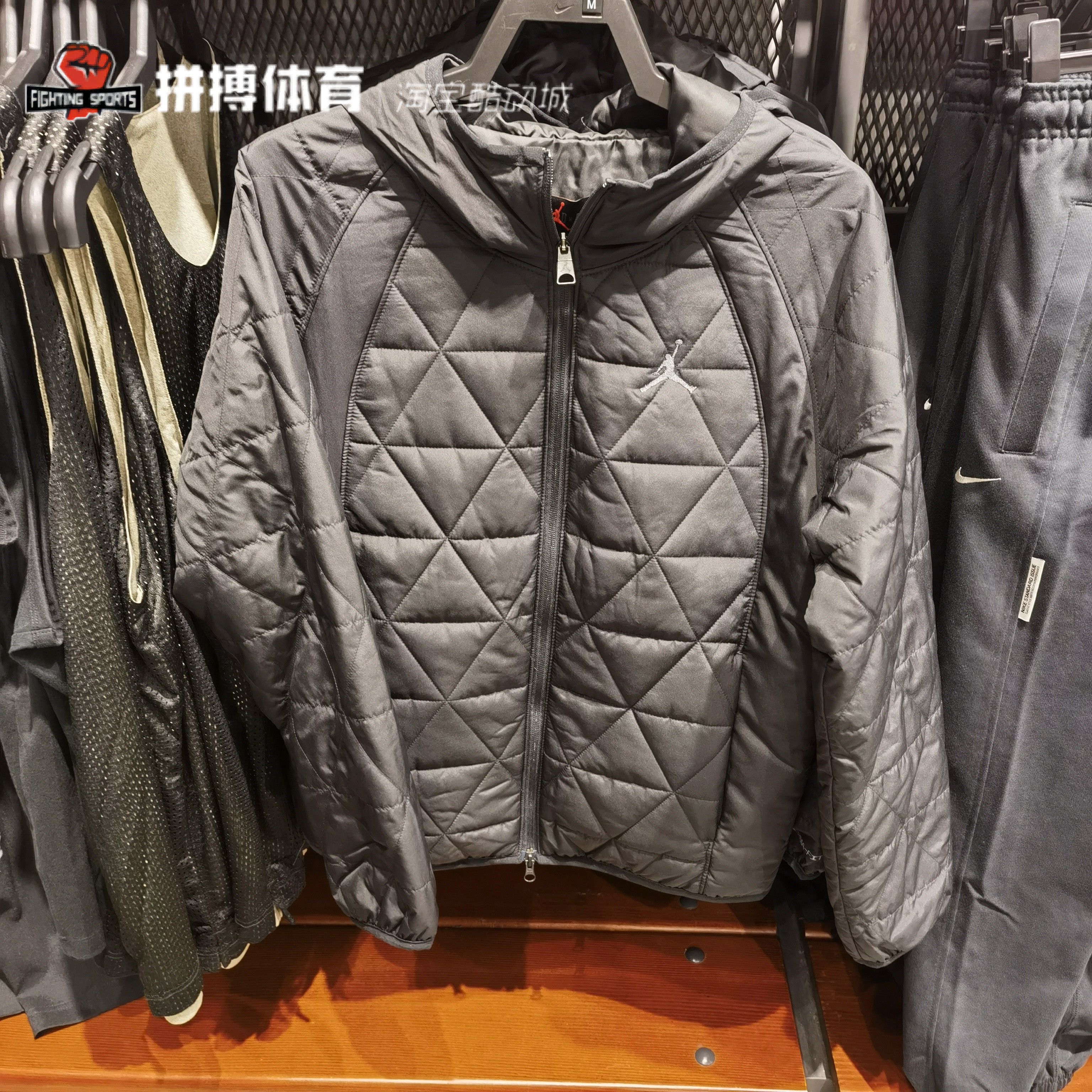 Jordan乔丹保暖防风夹克外套棉服