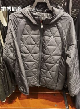 拼搏体育Jordan男子运动保暖防风连帽夹克外套棉服FD2638-010