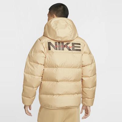 男子拒水保暖运动连帽茄克外套