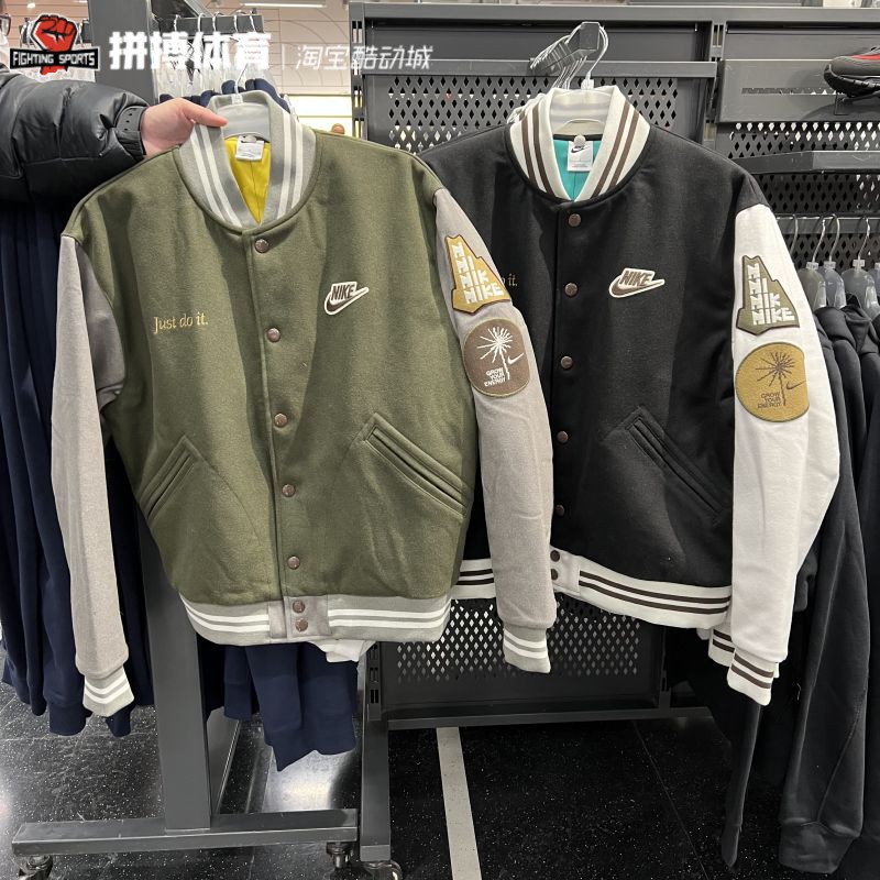 耐克运动男子新款外套棉服