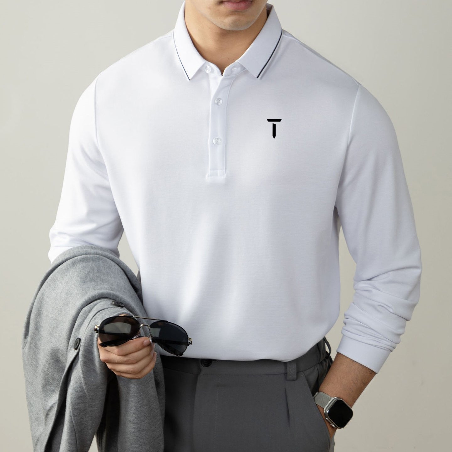 T/欧巡赛高尔夫上装春款男士长袖翻领POLO衫高级运动休闲打底T恤,运动/瑜伽/健身/球迷用品,高尔夫上装,淘宝优惠券,粉丝福利购,淘宝优惠卷