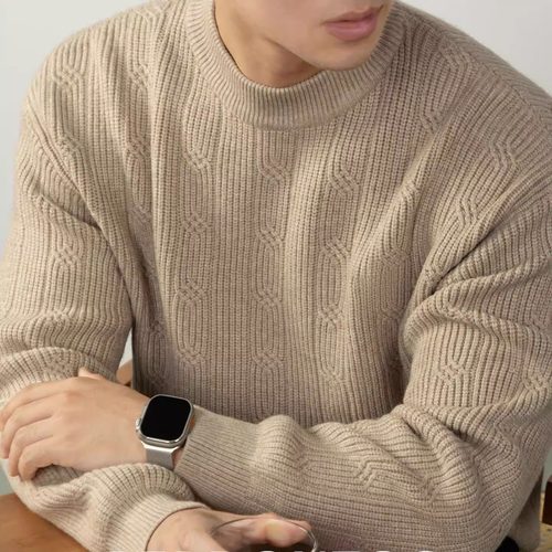 T/欧巡赛高尔夫男冬季保暖针织衫