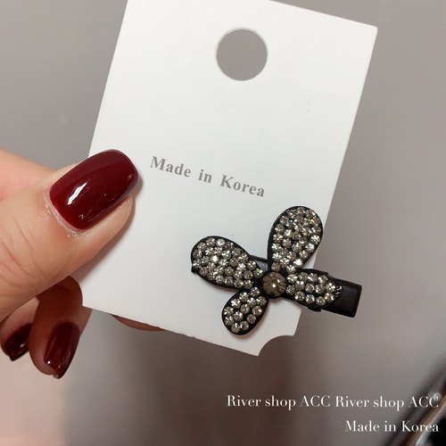 3.5cm满钻迷你小蝴蝶【鸭嘴夹】韩国进口bb夹边夹碎发夹公主头夹