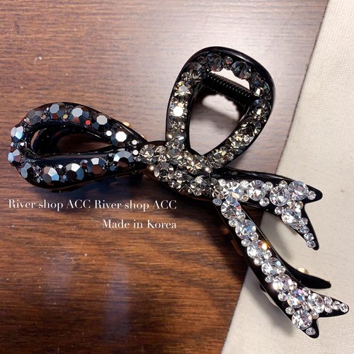 12cm满钻奢华彩钻蝴蝶夹造型【抓夹】韩国发饰盘发抓夹大发卡甜酷