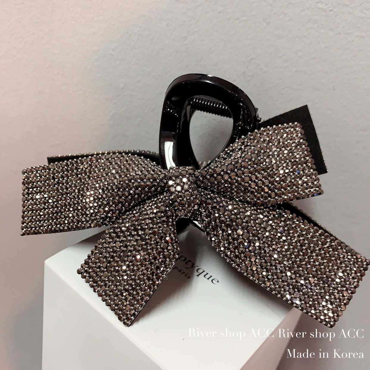 13cm奢华感满天星【抓夹】韩国发饰施华家水晶元素蝴蝶结鲨鱼夹,饰品/流行首饰/时尚饰品新,发饰,淘宝优惠券,粉丝福利购,淘宝优惠卷