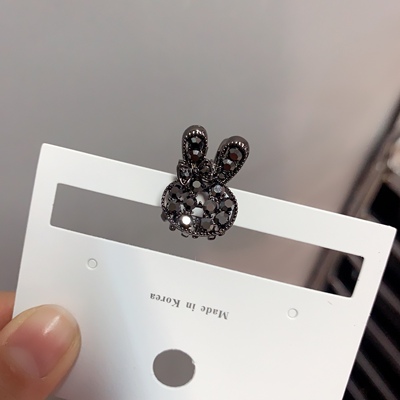 宽1.5 高2cm 小兔子【抓夹】韩国发饰小号迷你发抓发夹发卡