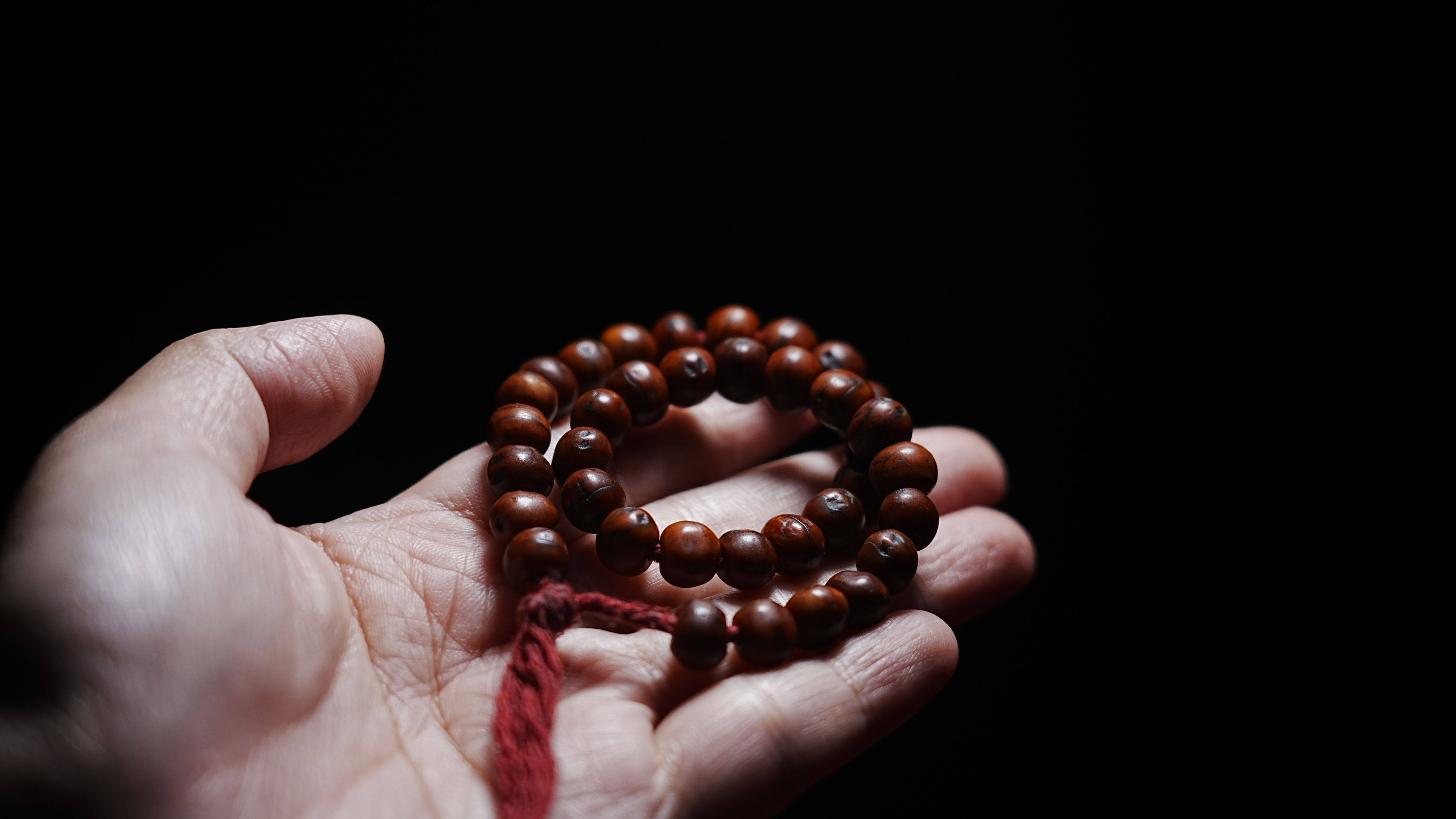 【藏传酸枣核】小手串 红润 包浆 年份到位 颜色漂亮 非菩提