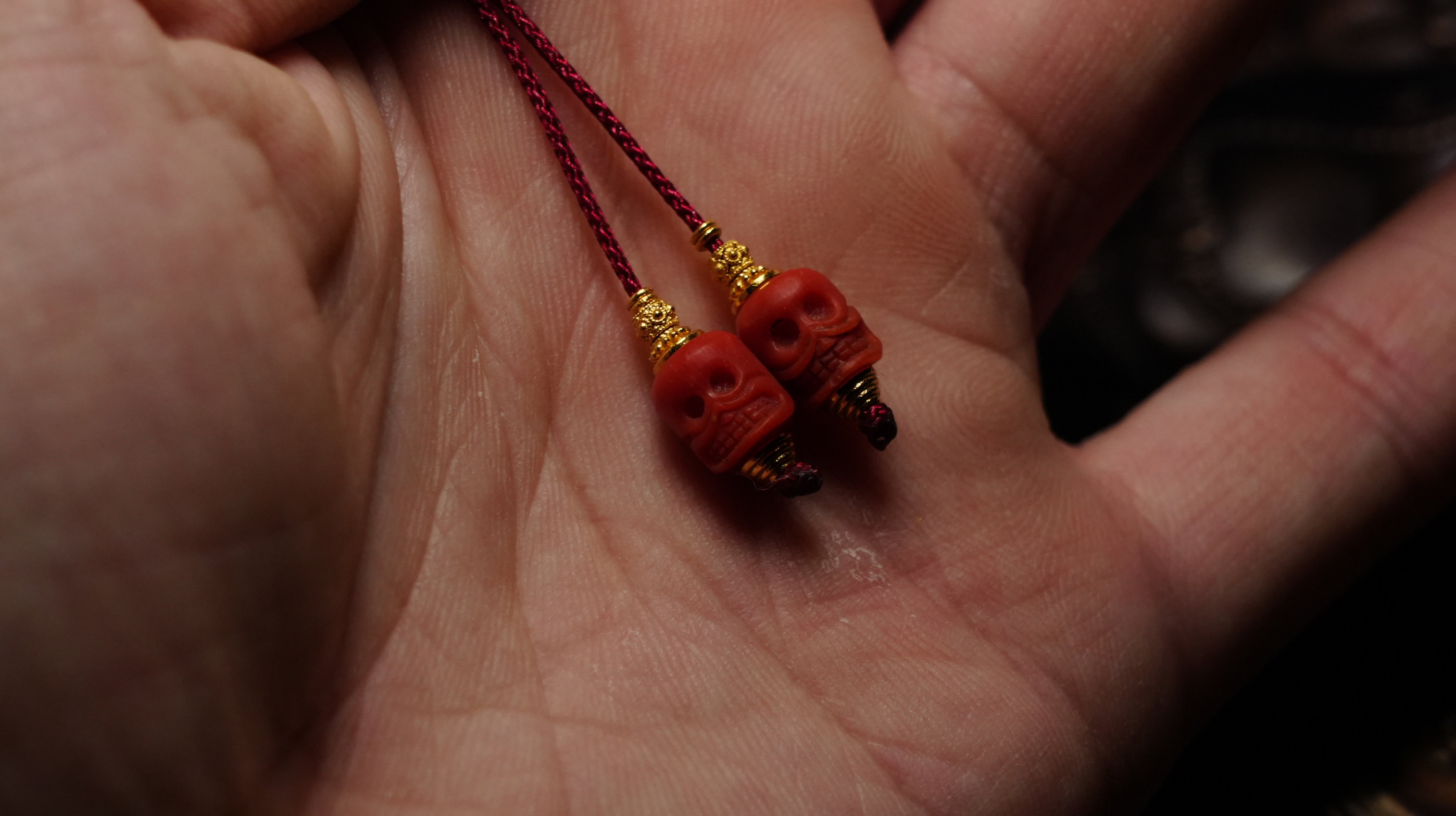 【藏传老海鲜】MOMO 尸陀林主 文玩 18K 弟子珠 非 菩提 天珠