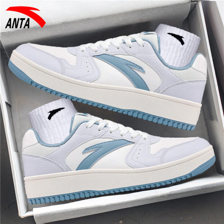 安踏板鞋元年男鞋2026新款春季男款皮面平板休闲鞋子厚底运动鞋男,运动鞋new,板鞋,淘宝优惠券,粉丝福利购,淘宝优惠卷