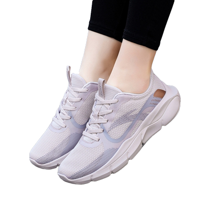 安踏女跑步鞋休闲运动鞋女