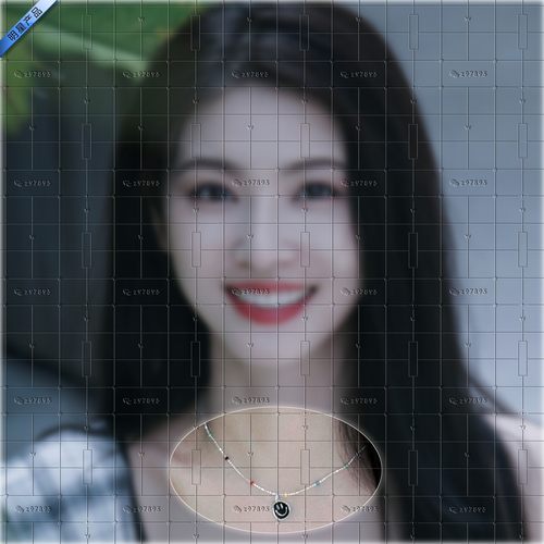 给你我的喜欢马心瑞曹牧同款项链 韩版甜美气质笑脸颈链锁骨链潮