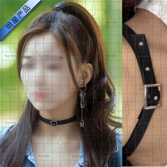 最酷的世界杨安琪同款项圈女颈链少女陶子日韩原宿可爱甜美项链