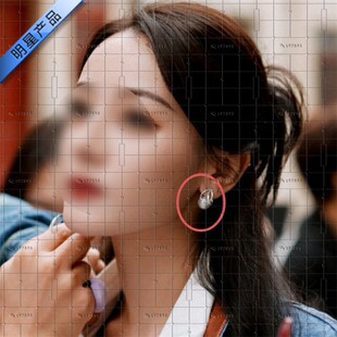 公诉迪丽热巴安旎同款耳环轻奢珍珠耳饰气质奢华精致通勤百搭耳饰