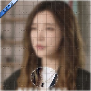 再见已是白月光戴燕妮同款钛钢几何吊坠项链锁骨链ins嘻哈毛衣链