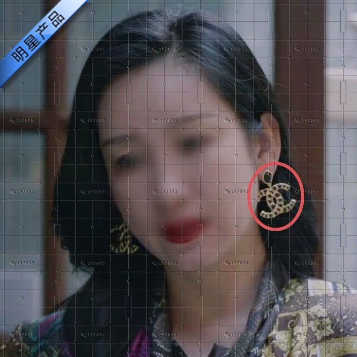 小敏家李萍同款耳环 秦海璐夸张大气耳饰轻奢高级感耳钉气质精致