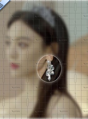 危险的她乔薇欧可倪尤靖茹同款耳环透明夸张耳坠耳饰女新款2025