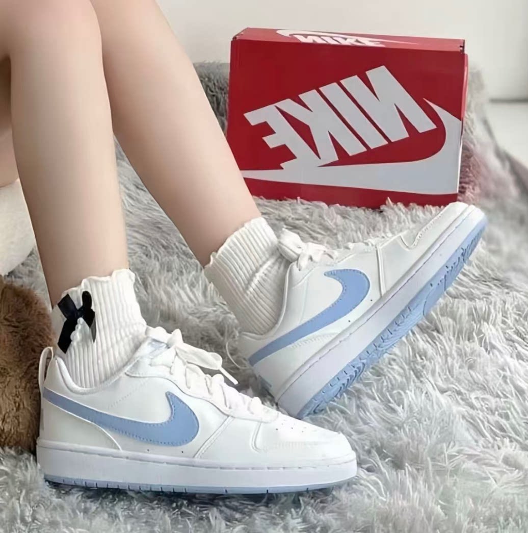 NIKE耐克court2026LD新款休闲时尚百搭蓝色女板鞋DV5456-103