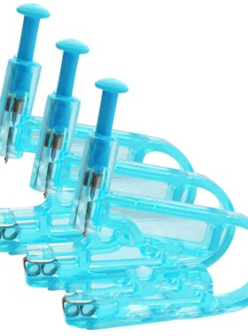 打耳洞枪 无痛一次性穿耳器 耳钉枪穿耳工具 耳洞针 送消毒酒精棉