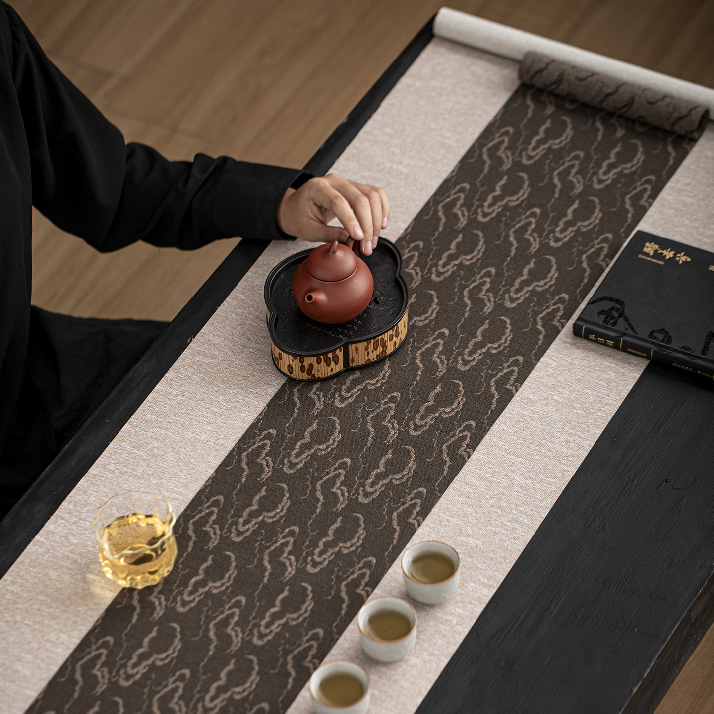 祥云茶席哲明祥云茶席套装布禅意