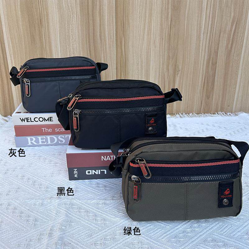 百搭便携迷你小方包休闲时尚手机包超轻多层牛津布防水单肩斜挎包