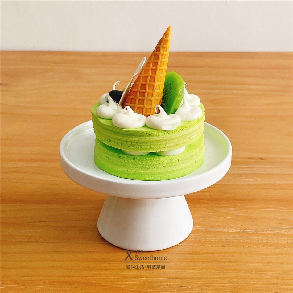 敲可爱 外贸陶瓷小蛋糕盘 托盘 甜品台 点心高脚盘子 首饰收纳盘,餐饮具,盘,淘宝优惠券,粉丝福利购,淘宝优惠卷